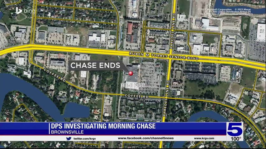 DPS investigating chase in Brownsville
