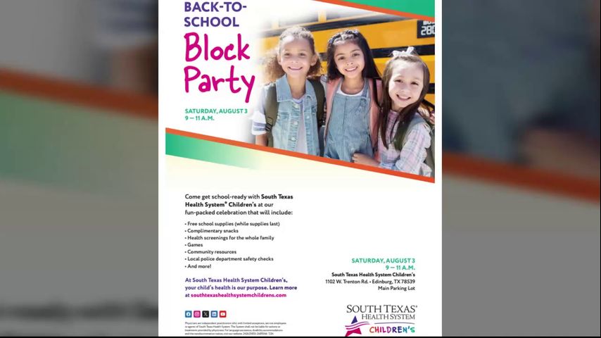 Back to school events set for Saturday in Hidalgo County