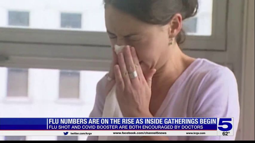 Local flu and Covid cases on the rise