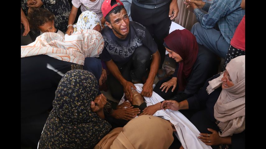 At least 51 Palestinians killed while waiting for aid trucks in Gaza, health officials say