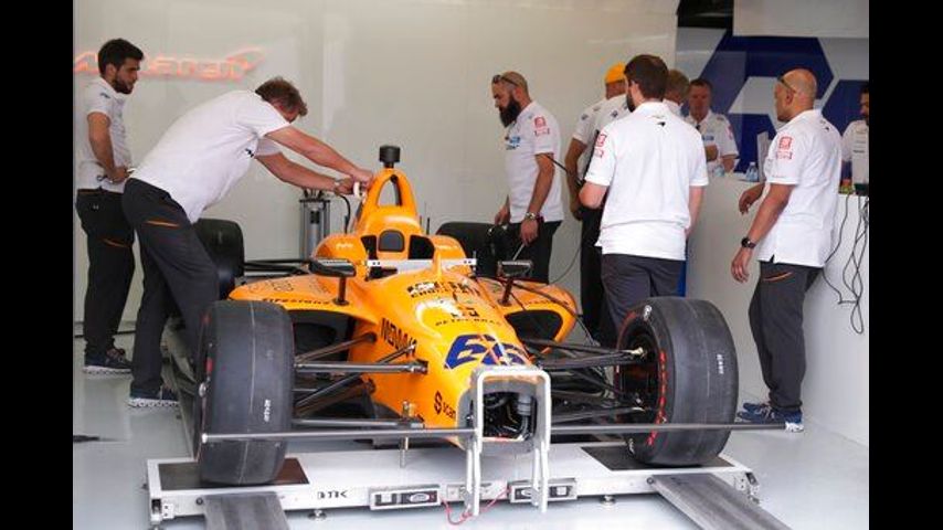 McLaren misses entire day of Indy 500 practice fixing car