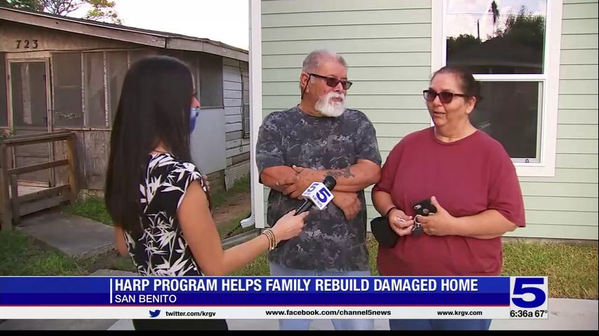 HARP program helps San Benito family rebuild damaged home