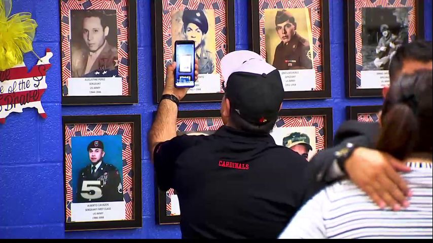 La Villa Unveils Wall of Heroes for Memorial Day