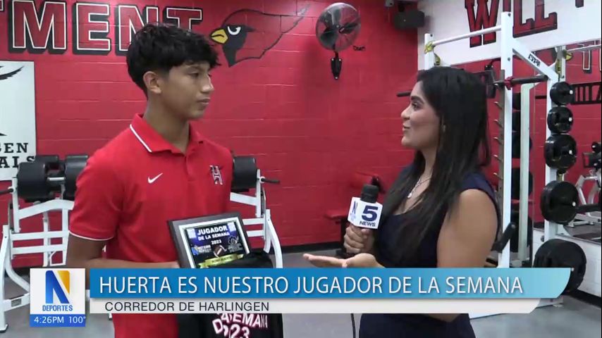 Jugador de la semana: Noah Huerta recibe reconocimiento