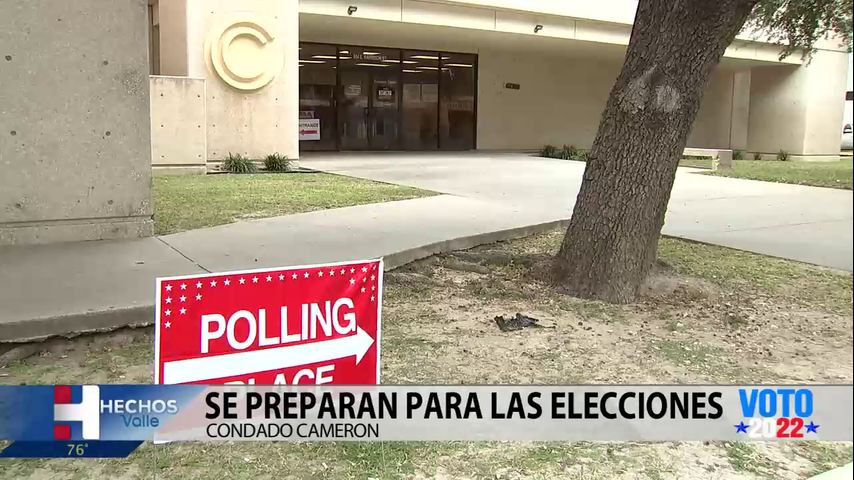 Se preparan para las elecciones en condado Cameron