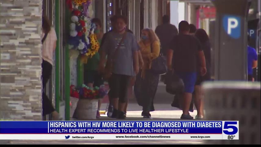 Hispanics with HIV more likely to be diagnosed with diabetes, study shows