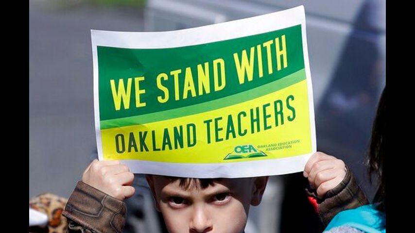 Oakland teachers go back to class after strike over pay