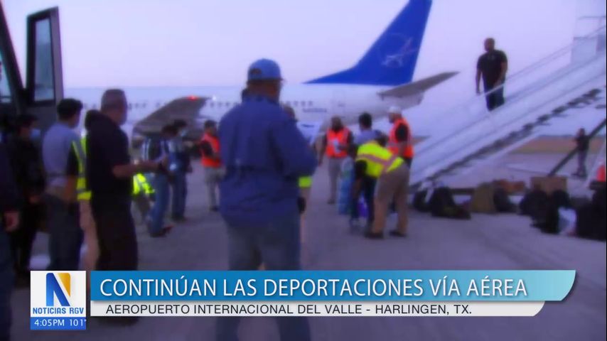 Más de 200 migrantes indocumentados fueron deportados desde el Aeropuerto Internacional del Valle