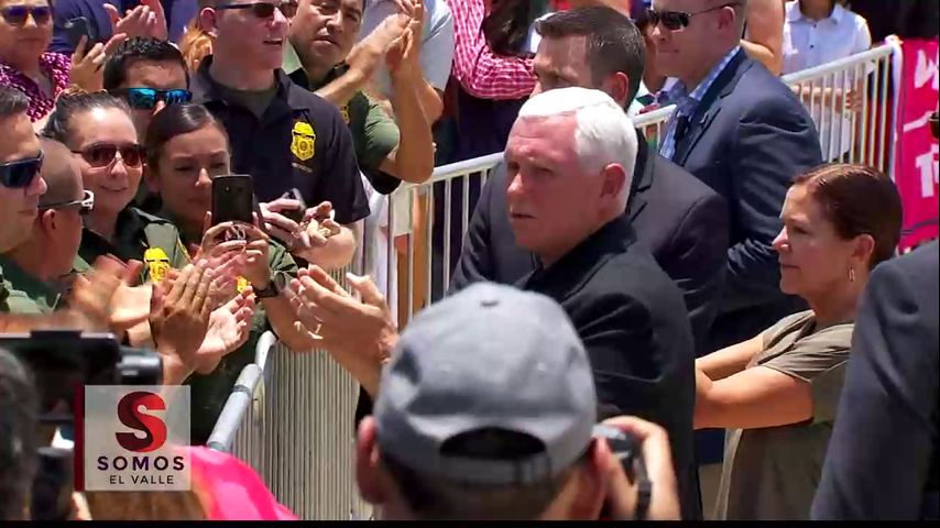 Vicepresidente Mike Pence visita el Valle del Rio Grande
