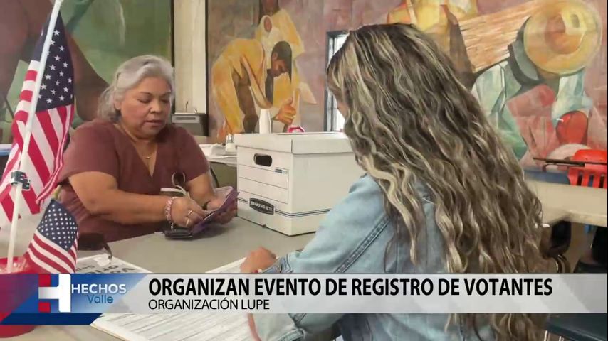 LUPE organiza evento de registro de votantes