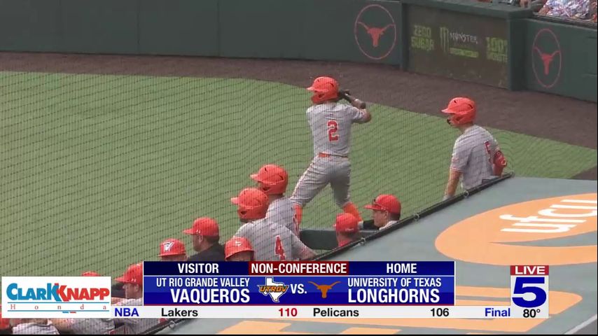 UTRGV Baseball Knocks Off (RV) Texas for First Time in 53 Years