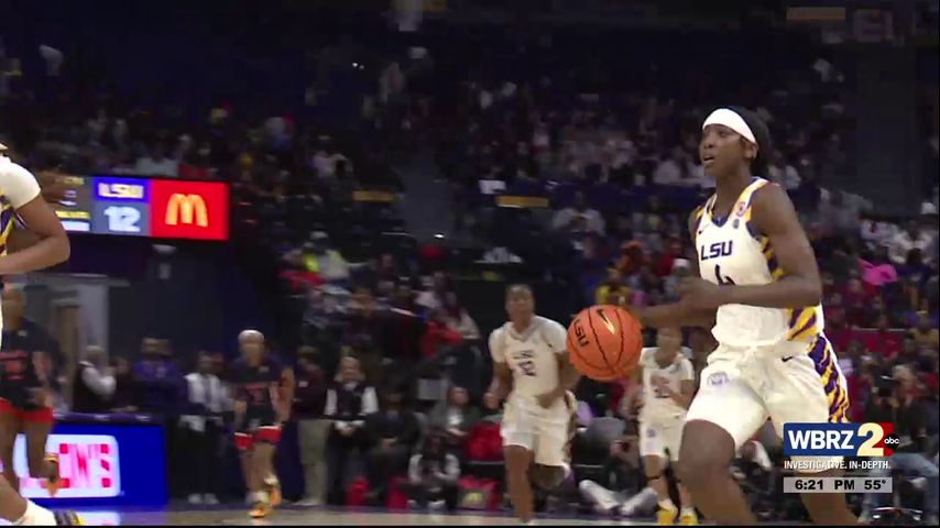 LSU women's basketball handles business against Morgan State