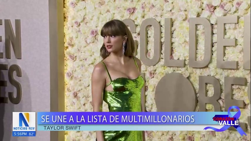 Aquí Entre Nos: Taylor Swift se une a la lista de multimillonarios