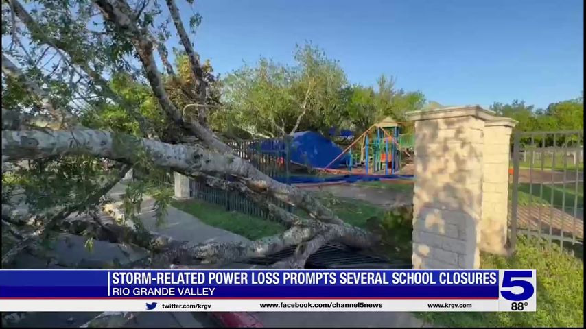 Storm-related power loss prompts several school closures