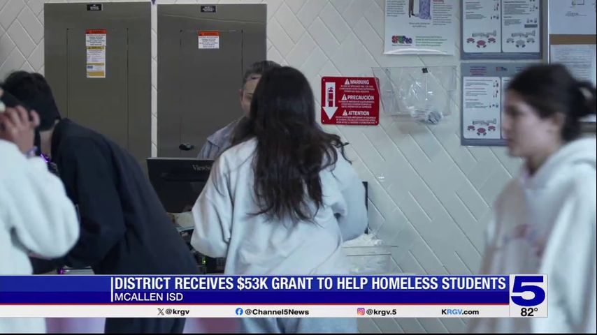 McAllen ISD receives grant to help families experiencing homelessness