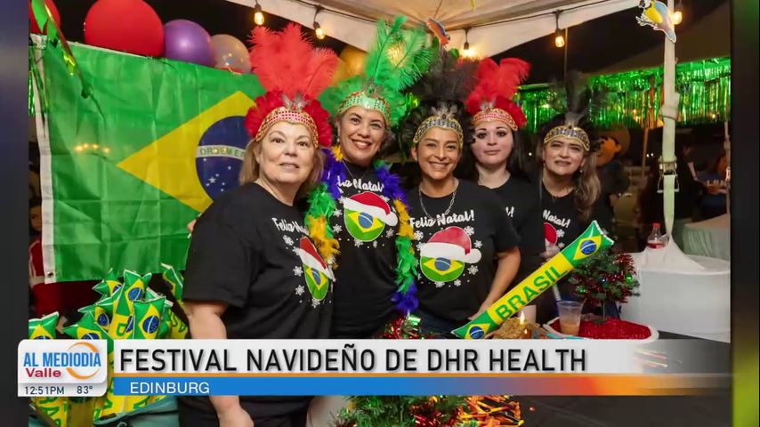 DHR Health realiza festival navideño de las clínicas de salud en McAllen