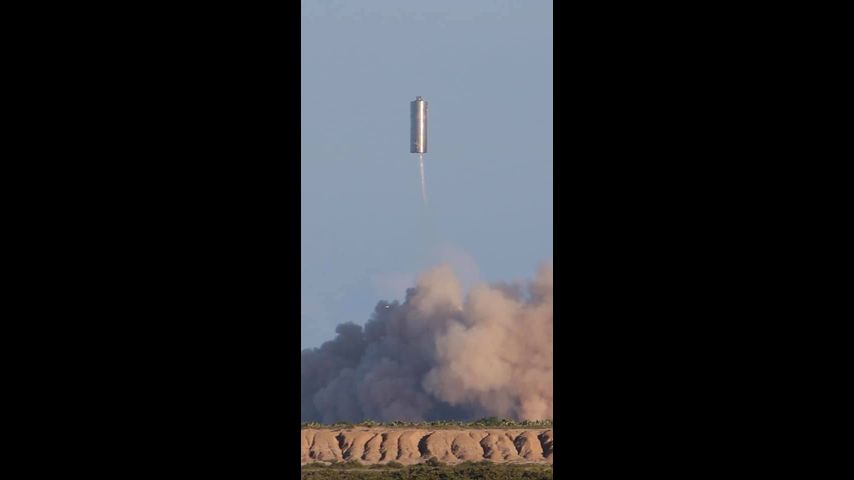 SpaceX succesfully completes hop test of SN5 at Boca Chica
