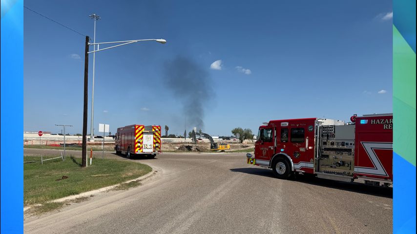 Reabren el acceso de Frontage Road en dirección este en Pharr tras fuga de gas