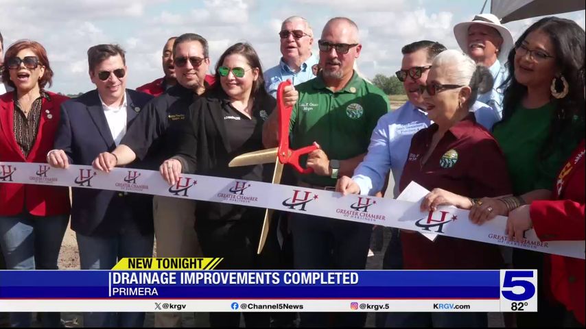 Drainage project completed in Primera