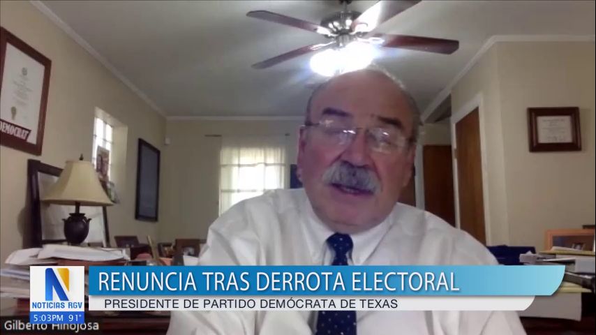 Renuncia el presidente del partido demócrata de Texas tras derrota electoral