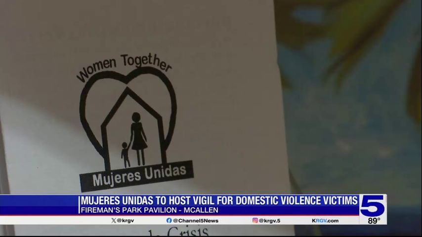 Mujeres Unidas hosting McAllen vigil for domestic violence victims