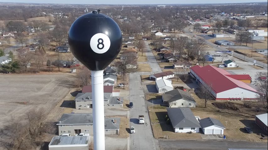 tipton tower water ball missouri history