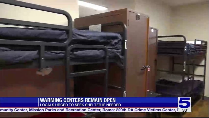 Warming centers to remain open on Friday night