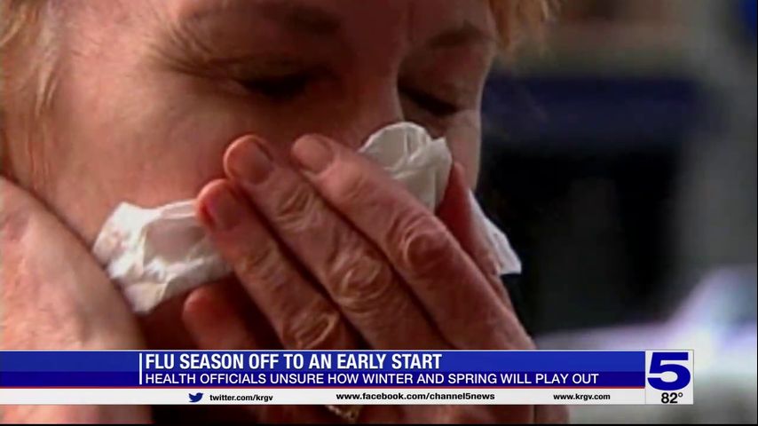 With flu season off to an early start, health officials unsure how winter and spring will play out