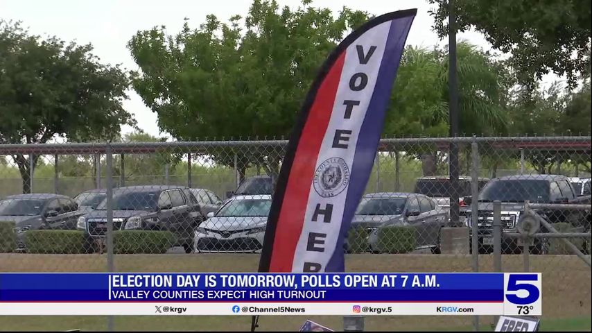 Valley counties expect high turnout on Election Day