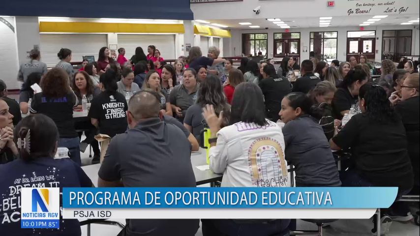 PSJA ISD impulsa programa de oportunidad educativa para recuperar a estudiantes que abandonaron la escuela