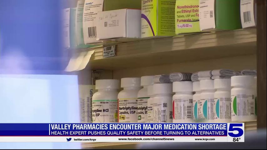 Valley pharmacies and hospitals facing major medication shortage