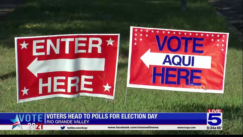 Voters head to the polls for Election Day