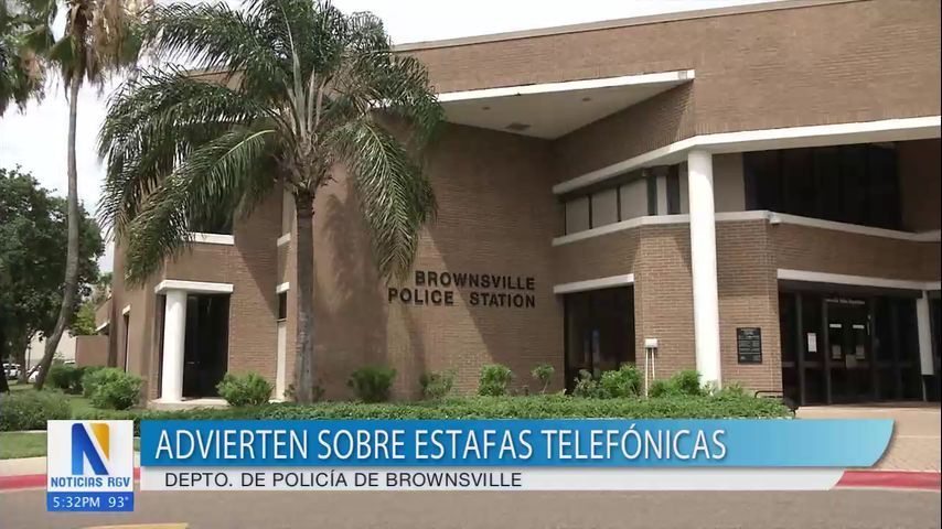 Policía de Brownsville advierte sobre estafas telefónicas