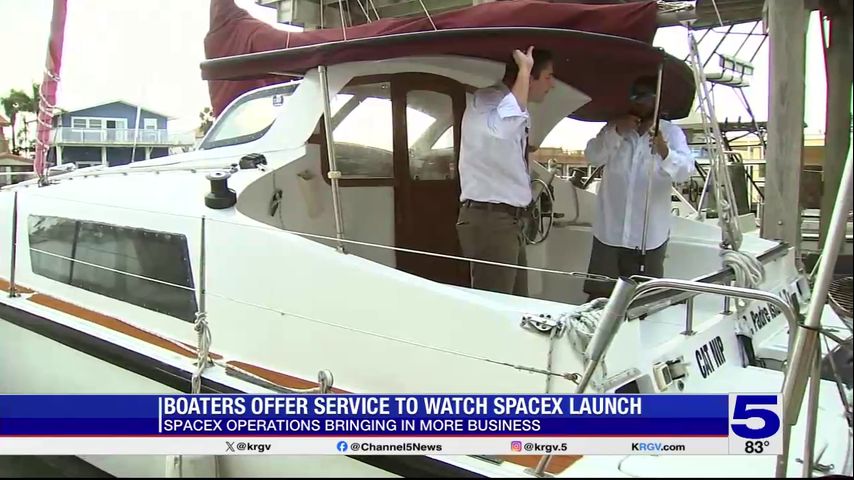 Boaters offering excursions to watch upcoming SpaceX launch at sea