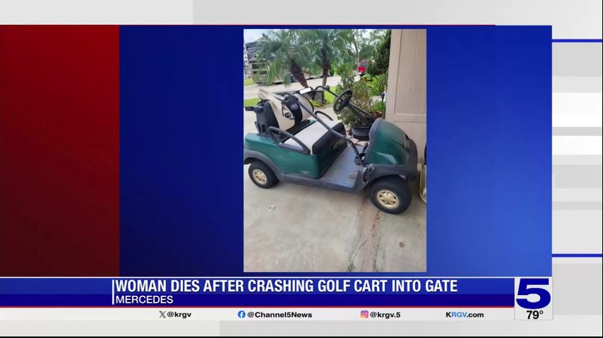 Woman dies after crashing golf cart into gate of Mercedes resort