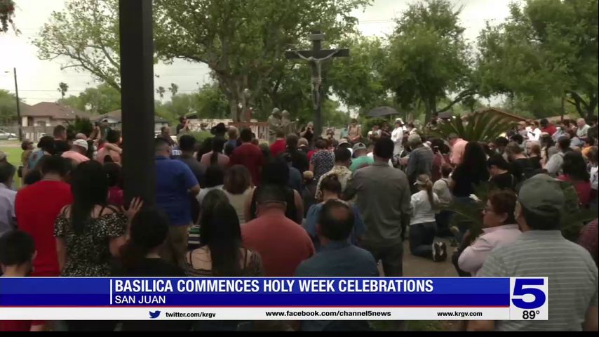 Basilica of San Juan commences Holy Week celebrations