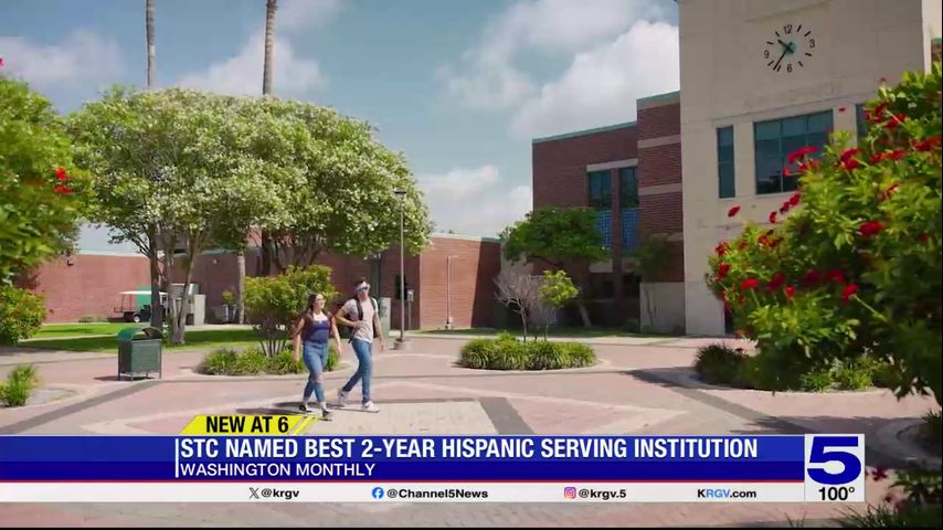 Washington Monthly names South Texas College best 2-year Hispanic serving institution in the country