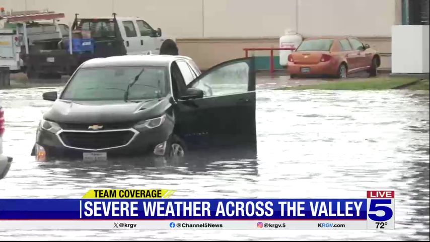 Live weather coverage from Pharr