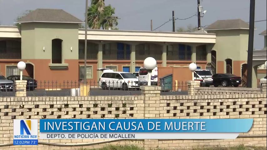 Policía de McAllen identifica a un hombre encontrado muerto en un motel