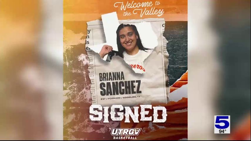 Valley Native Brianna Sanchez back to play for UTRGV Women's Basketball