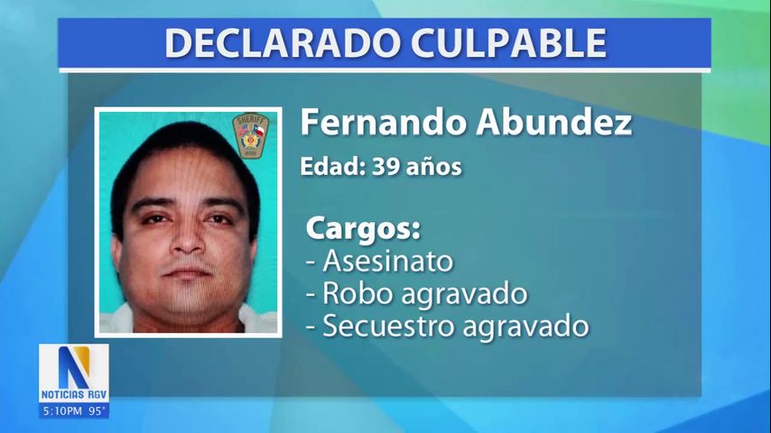 Jurado declara culpable a residente de Willacy en relación con un robo mortal y secuestro