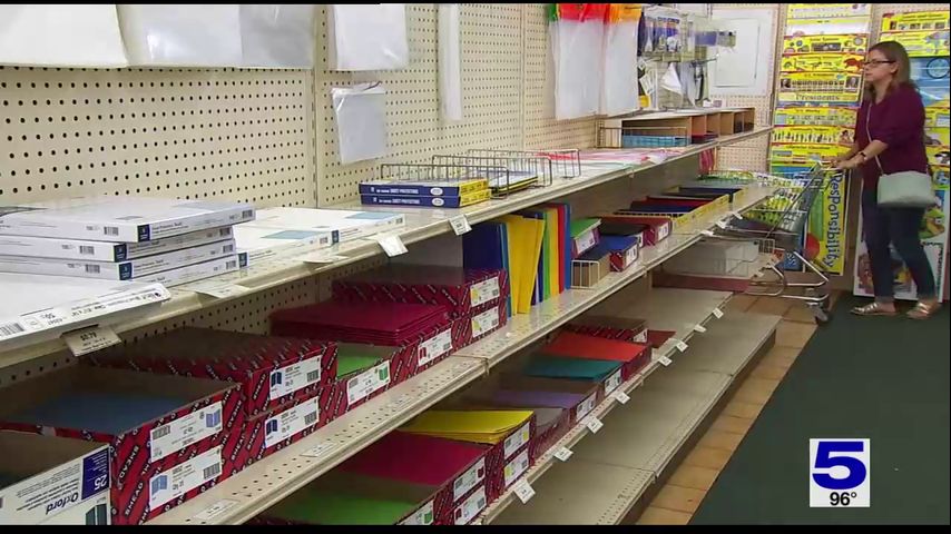 Valley parents hoping to save on school supplies during tax free holiday weekend