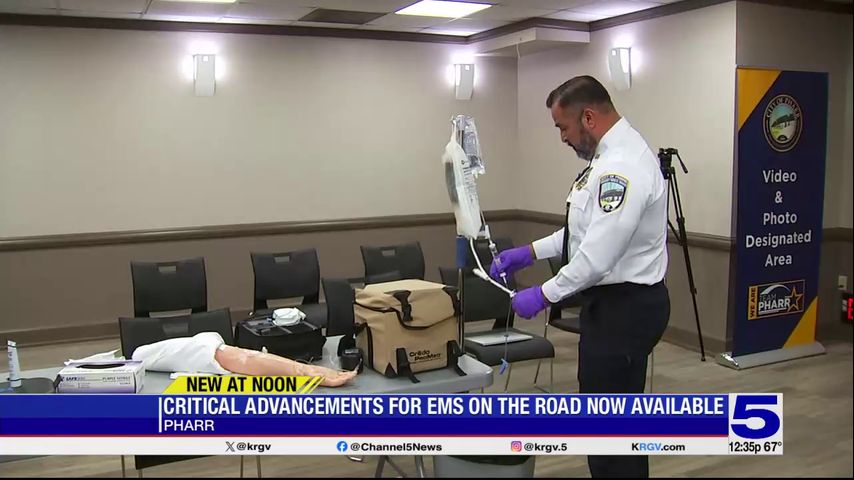 Pharr EMS obtains new equipment for ambulances to help with severe injuries