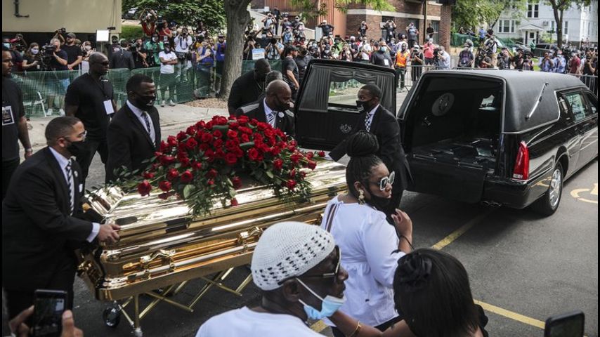 Protests shift to memorializing Floyd amid push for change 