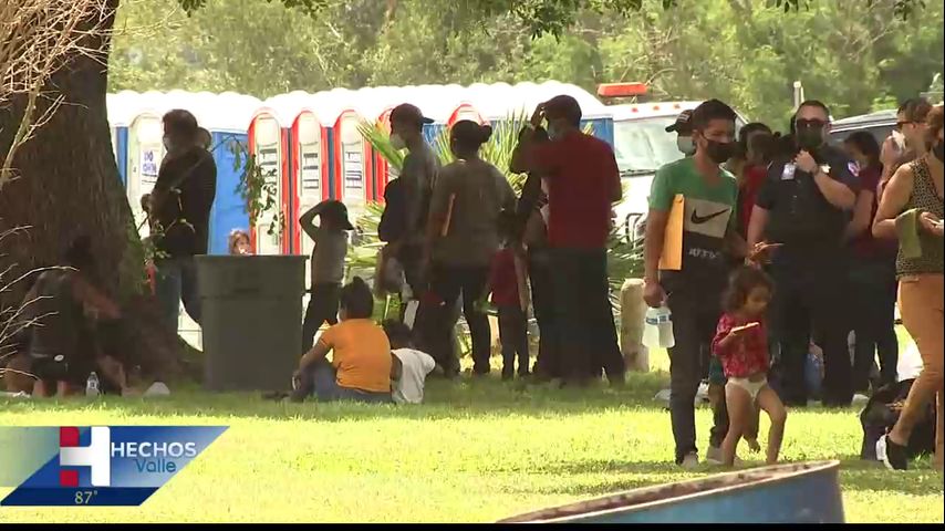 Se resguarda seguridad en el albergue de migrantes en el Parque Anzalduas