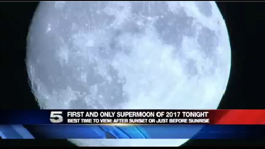 Primer SuperLuna del Año 2017