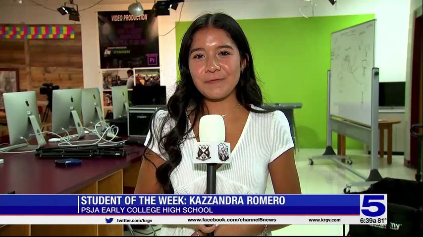 Student of the Week: Kazzandra Romero