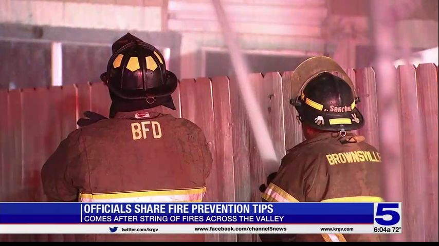 Valley officials offer tips on fire prevention