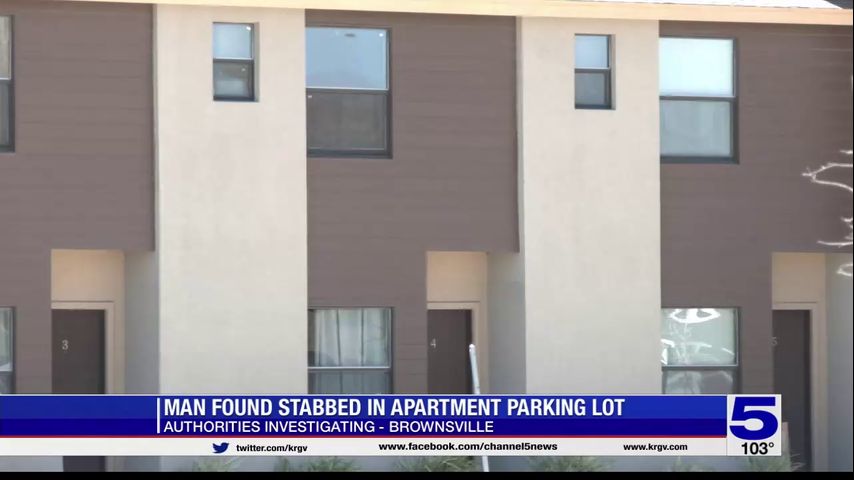 Man stabbed in apartment complex parking lot, Brownsville police investigating