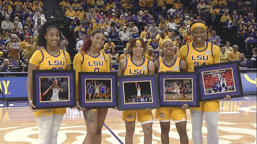 Lsu Women S Basketball Wins Th Game In A Row Beats Alabama On Senior Night